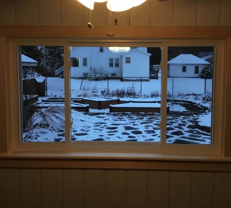 New slider window-interior