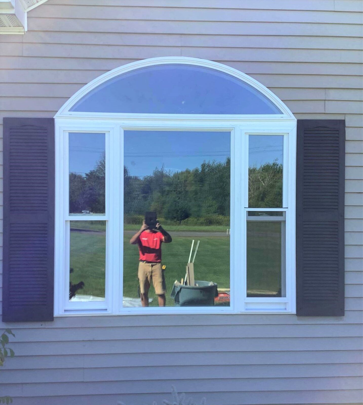 New Double Hung Picture Window