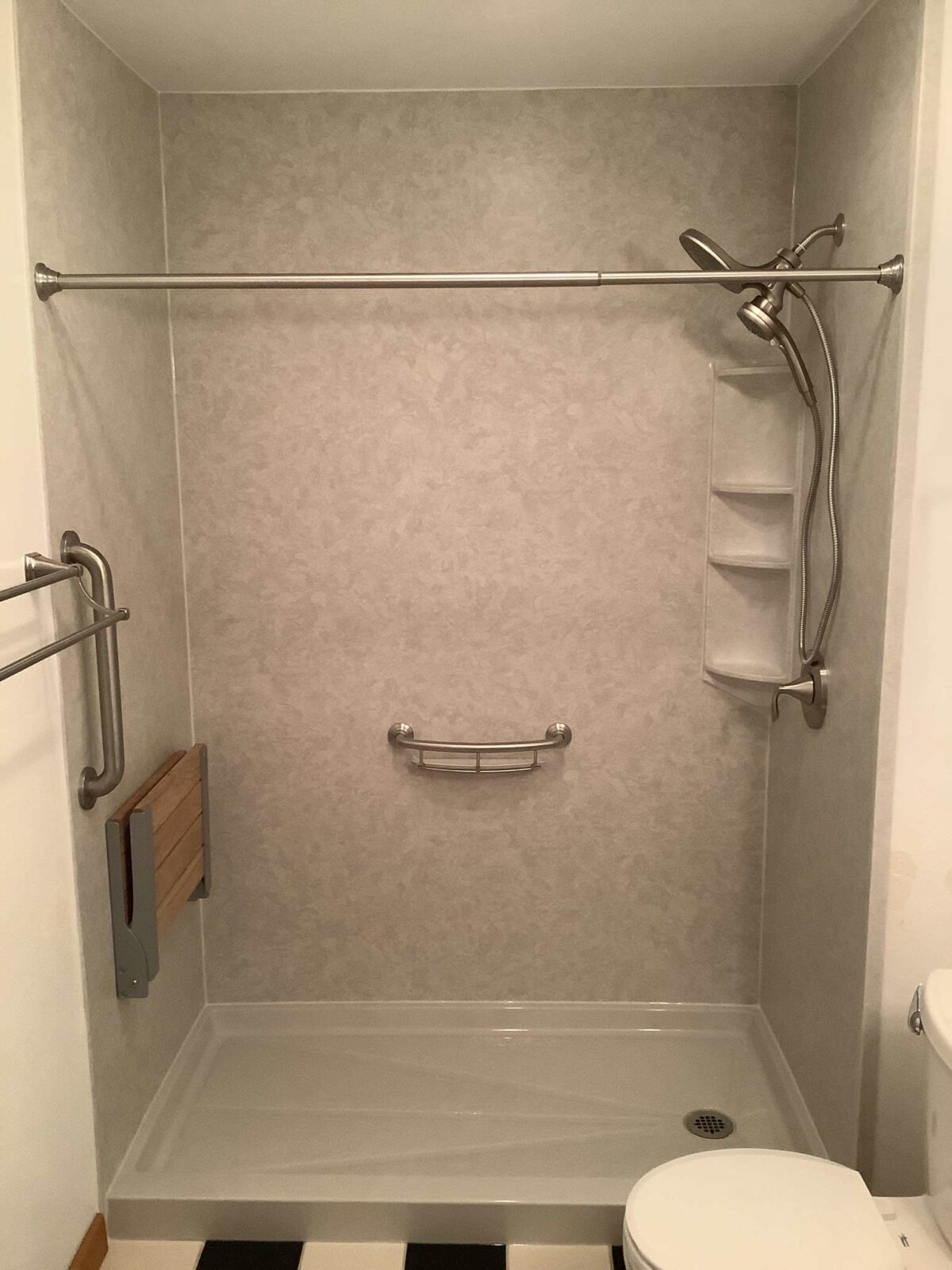 New Walk-in shower