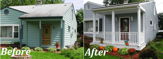 Insulated vinyl siding installation on New York home