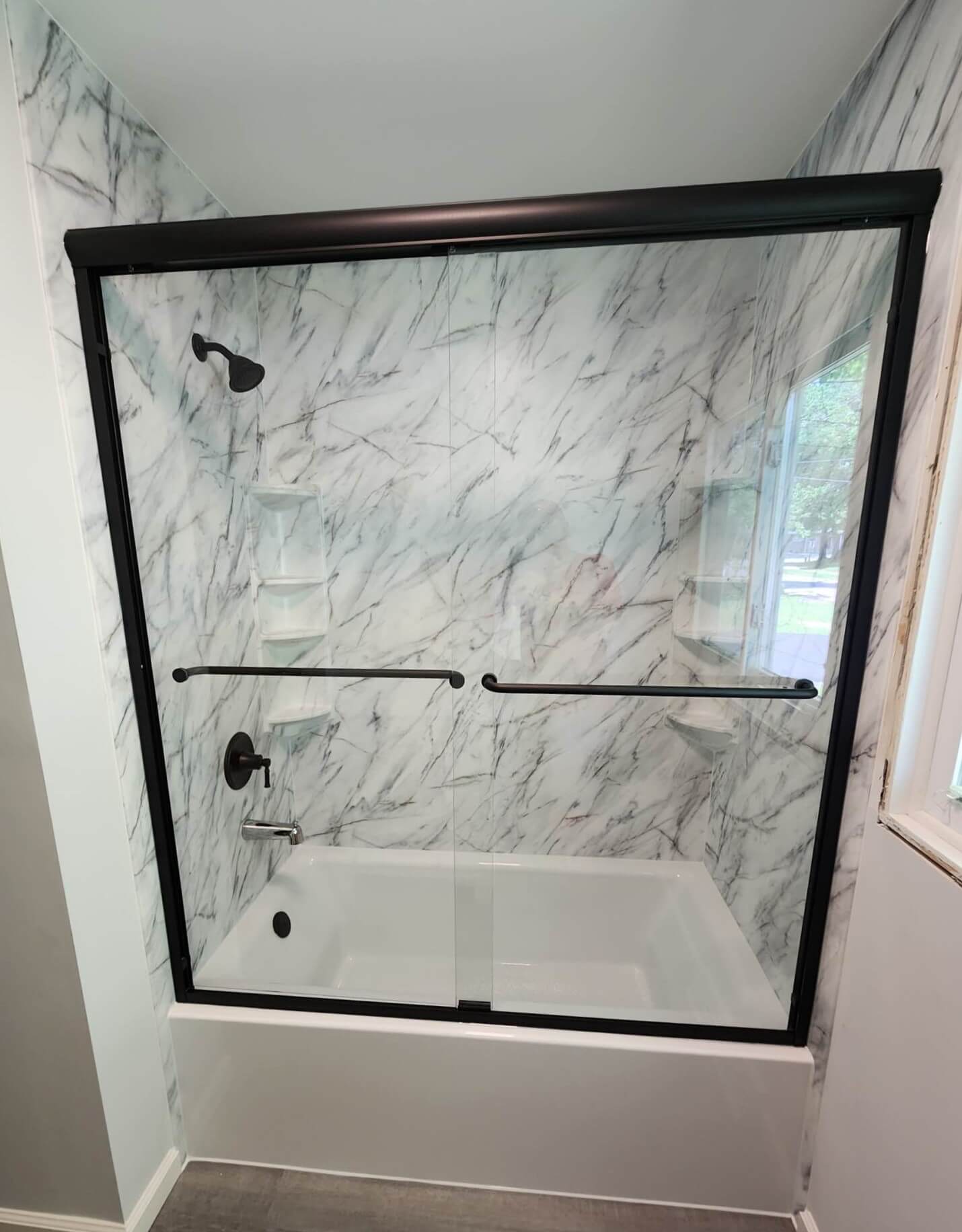 tub replacement by New York Sash tub-shower-shower-door