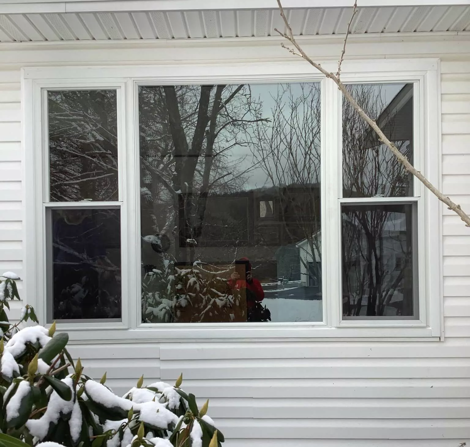 Completed mulled picture window completed mulled picture window