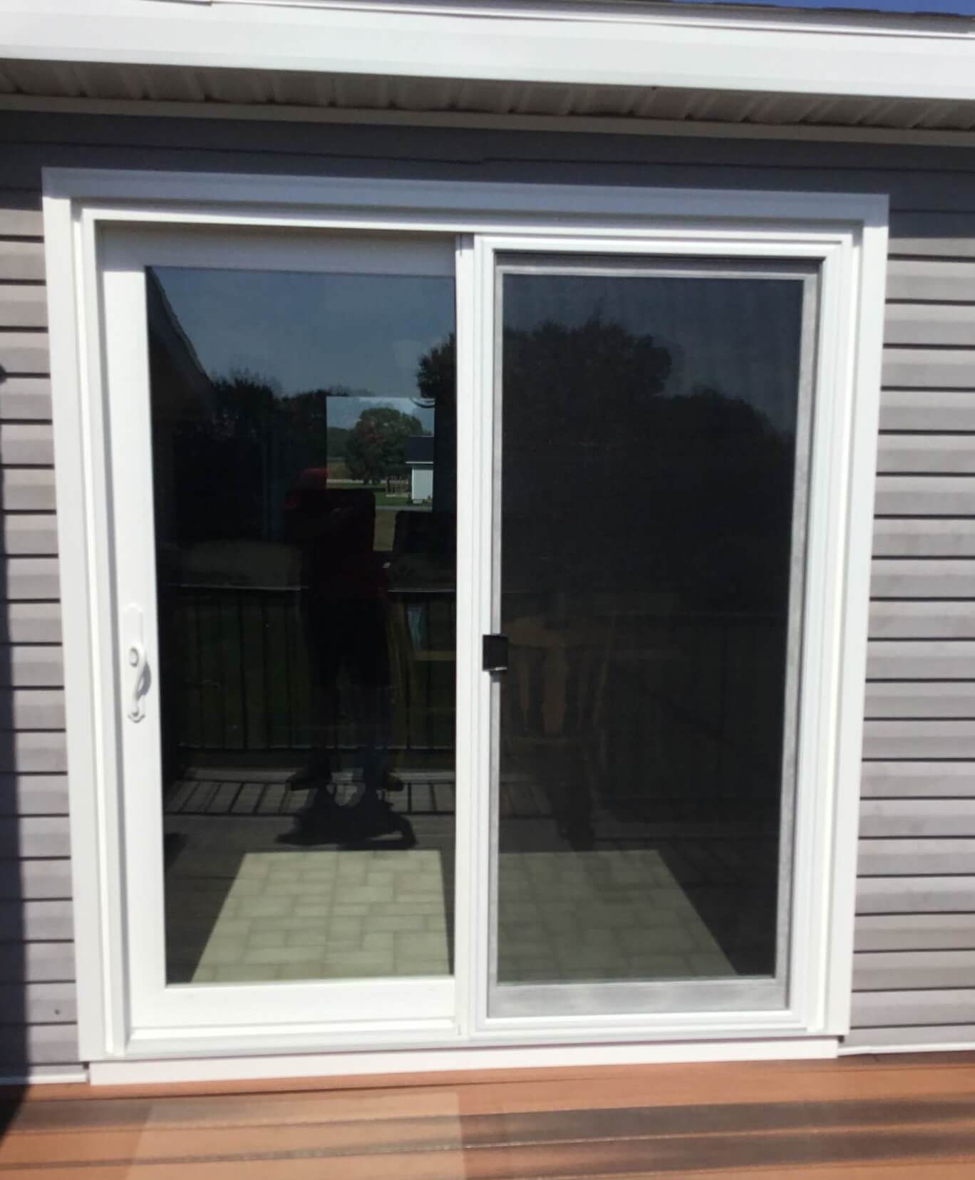 Completed Patio Door By New York Sash white-patio-door