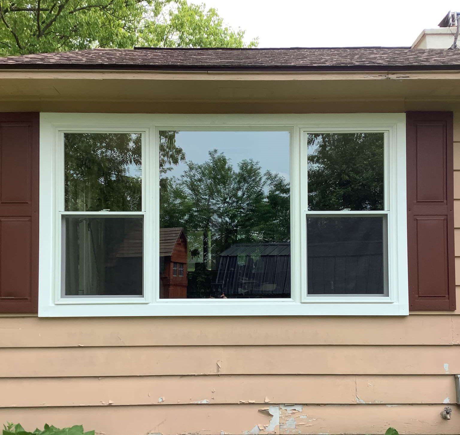 New Mulled double Hung Window