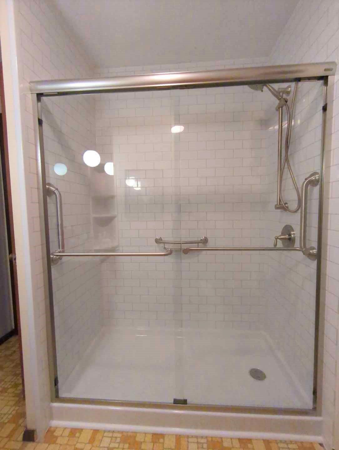 New Walk-in Shower