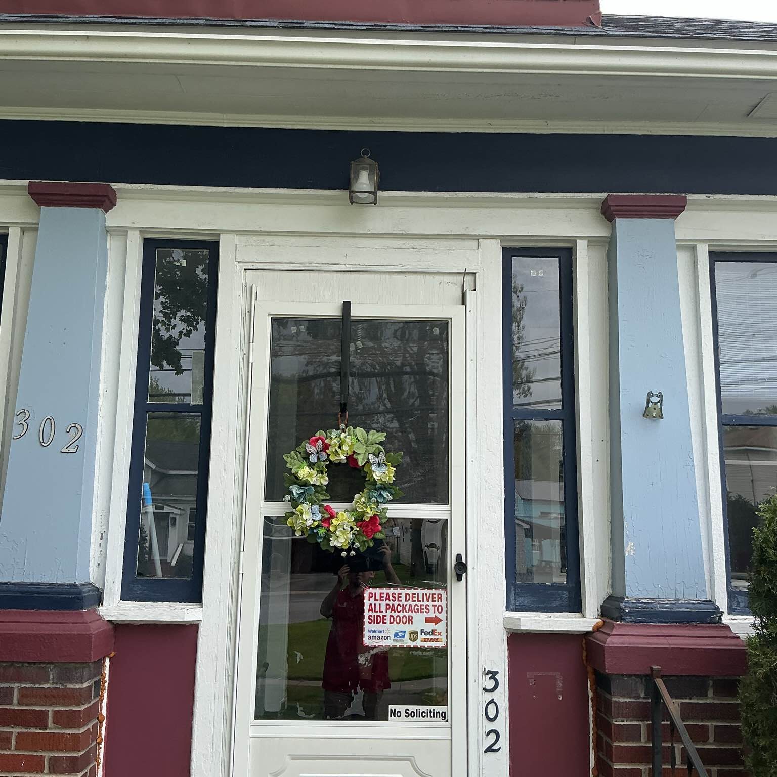 Awaiting newly installed replacement windows by New York Sash, brightening the living area and providing great views.