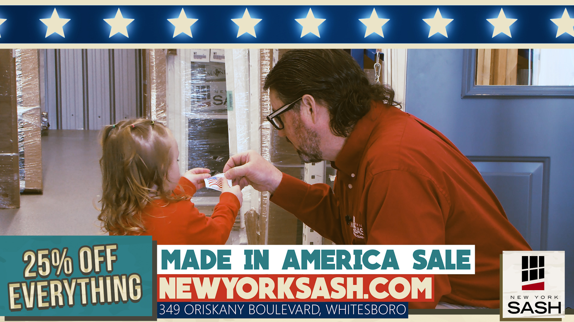 New York Sash Showroom Exterior