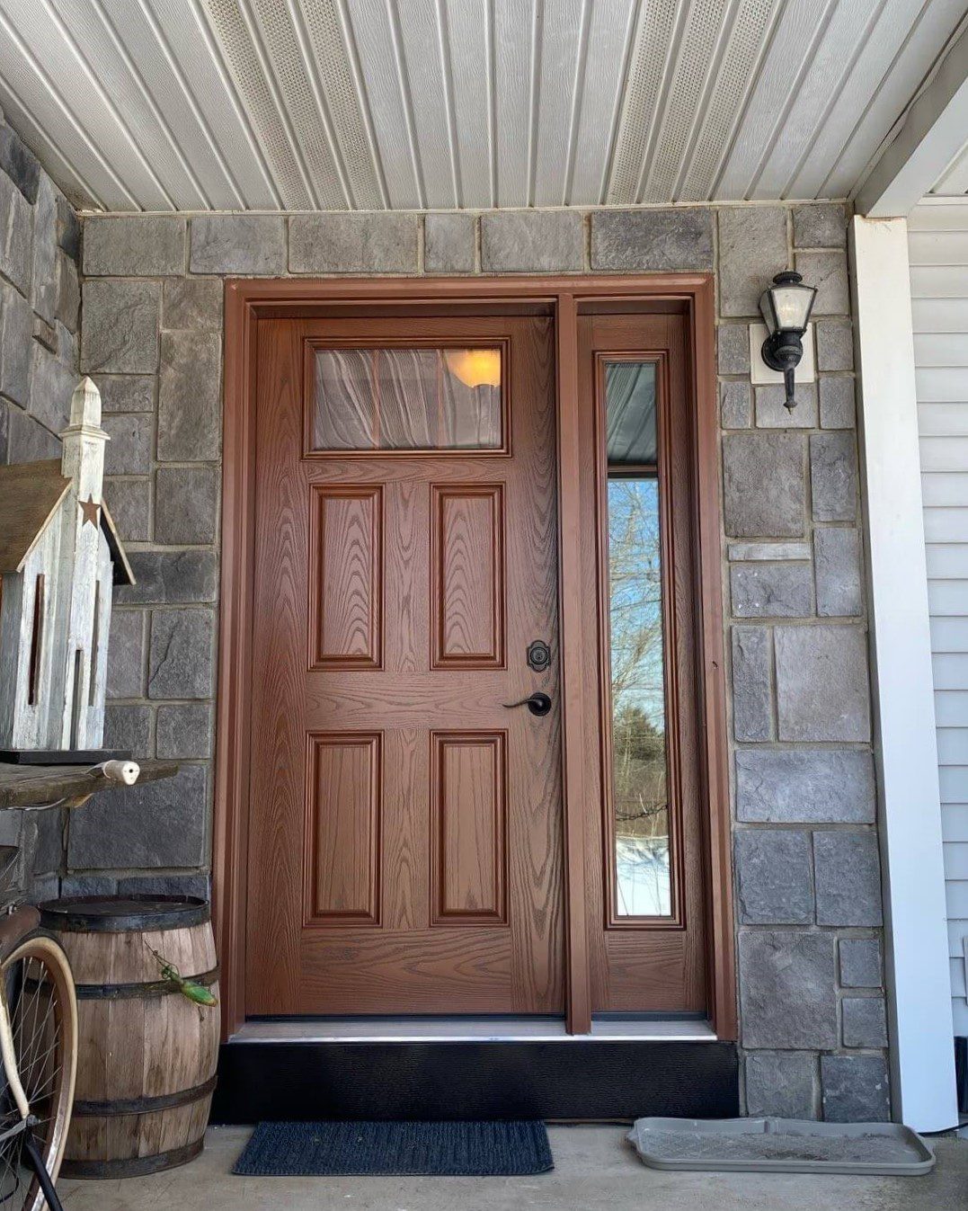 New Entry Door With Sidelight