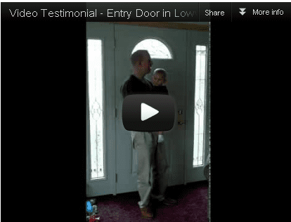 door testimonial