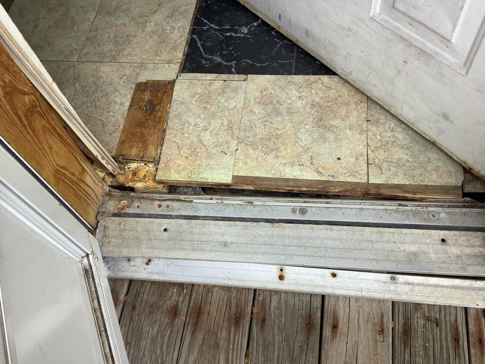 Rot Around Door- Before